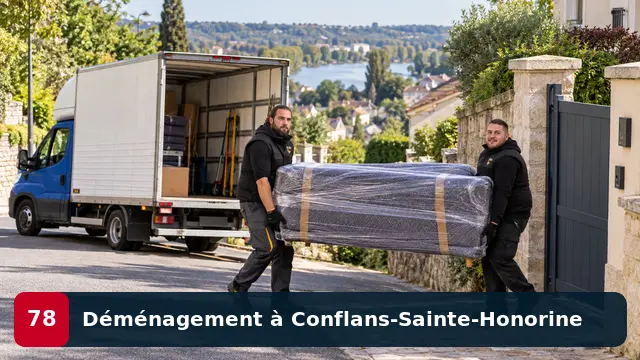 Équipe CToutVide réalisant un déménagement de maison à Conflans-Sainte-Honorine