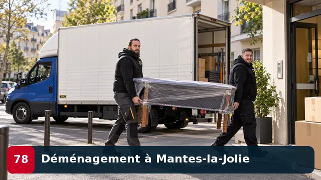 Équipe CToutVide réalisant un déménagement d’appartement à Mantes-la-Jolie