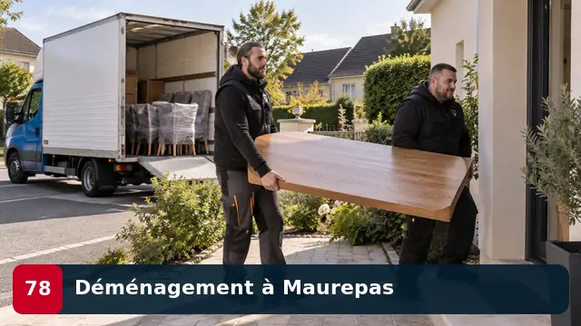 Équipe CToutVide réalisant un déménagement de maison à Maurepas