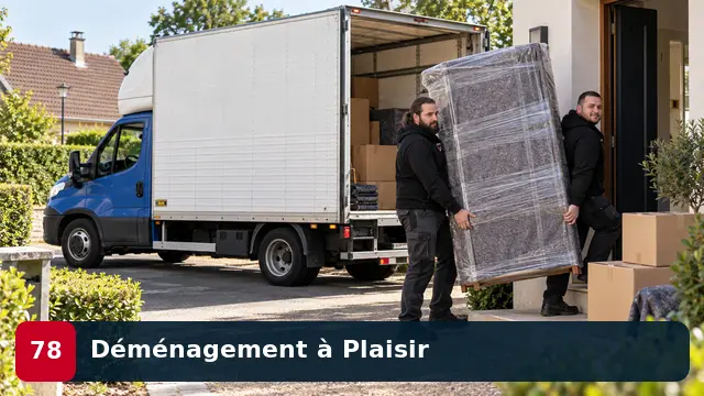 Équipe CToutVide réalisant un déménagement de maison à Plaisir