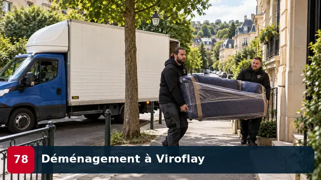 Équipe CToutVide réalisant un déménagement d’appartement à Viroflay