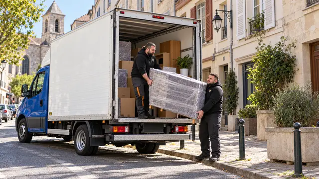 Équipe CToutVide réalisant un déménagement à Arpajon