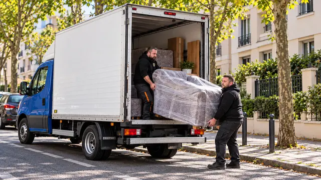 Équipe CToutVide réalisant un déménagement à Athis-Mons