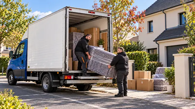 Équipe CToutVide réalisant un déménagement à Bondoufle