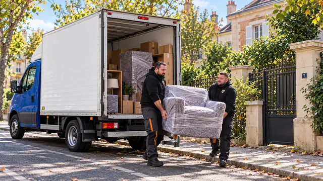 Équipe CToutVide réalisant un déménagement à Brunoy