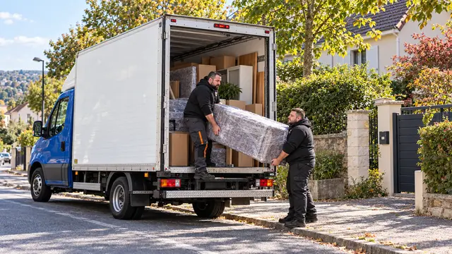 Équipe CToutVide réalisant un déménagement à Igny