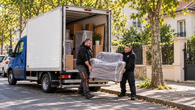 Équipe CToutVide réalisant un déménagement à Montgeron