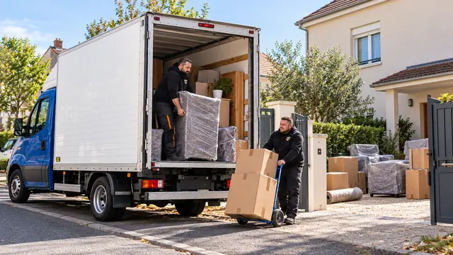 Équipe CToutVide réalisant un déménagement à Morsang-sur-Orge