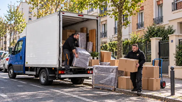 Équipe CToutVide réalisant un déménagement à Saint-Michel-sur-Orge