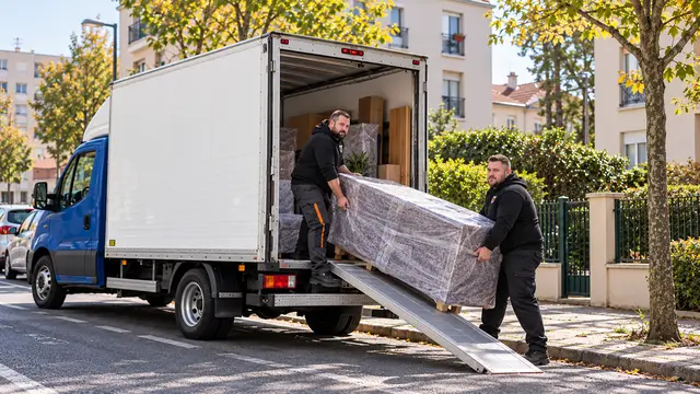 Équipe CToutVide réalisant un déménagement à Vigneux-sur-Seine