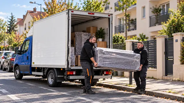 Équipe CToutVide réalisant un déménagement à Viry-Châtillon