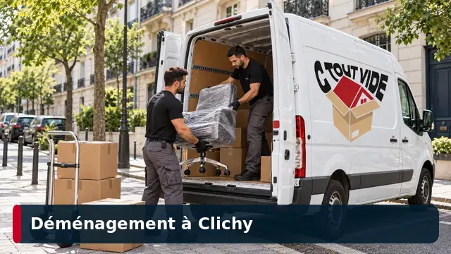 Chargement de meubles par CToutVide à Clichy