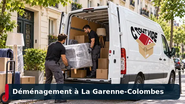 Intervention de déménagement CToutVide à La Garenne-Colombes