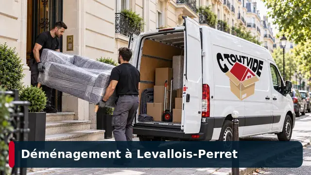 Chargement de meubles par CToutVide à Levallois-Perret