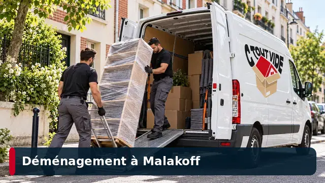 Intervention de déménagement CToutVide à Malakoff