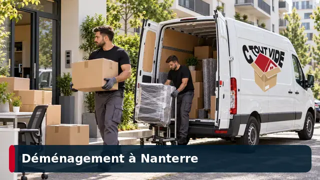 Intervention de déménagement CToutVide à Nanterre