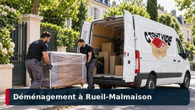 Intervention de déménagement CToutVide à Rueil-Malmaison