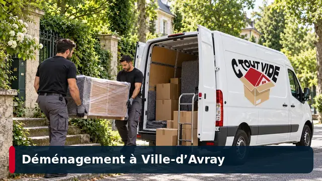 Chargement de meubles par CToutVide à Ville-d’Avray