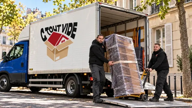 Illustration du service de déménagement CToutVide — Vincennes