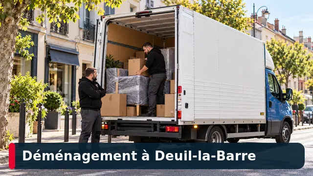 Équipe CToutVide réalisant un déménagement à Deuil-la-Barre