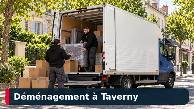 Équipe CToutVide réalisant un déménagement à Taverny