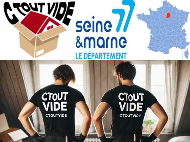 Débarras appartements, maisons et locaux Seine-et-Marne (77)